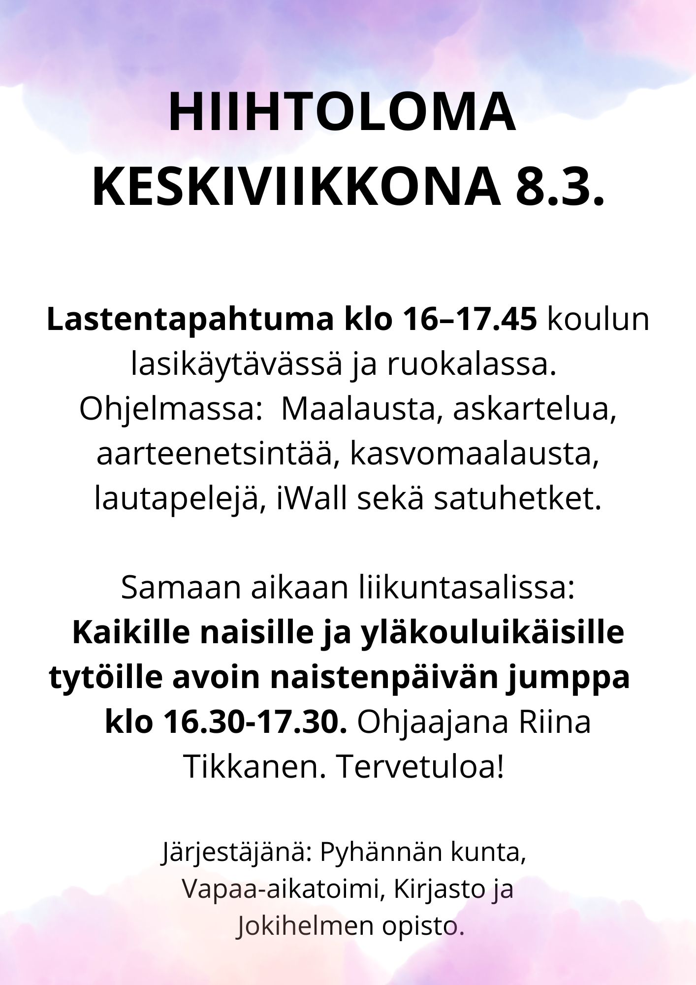 mainoskuva tapahtumasta 