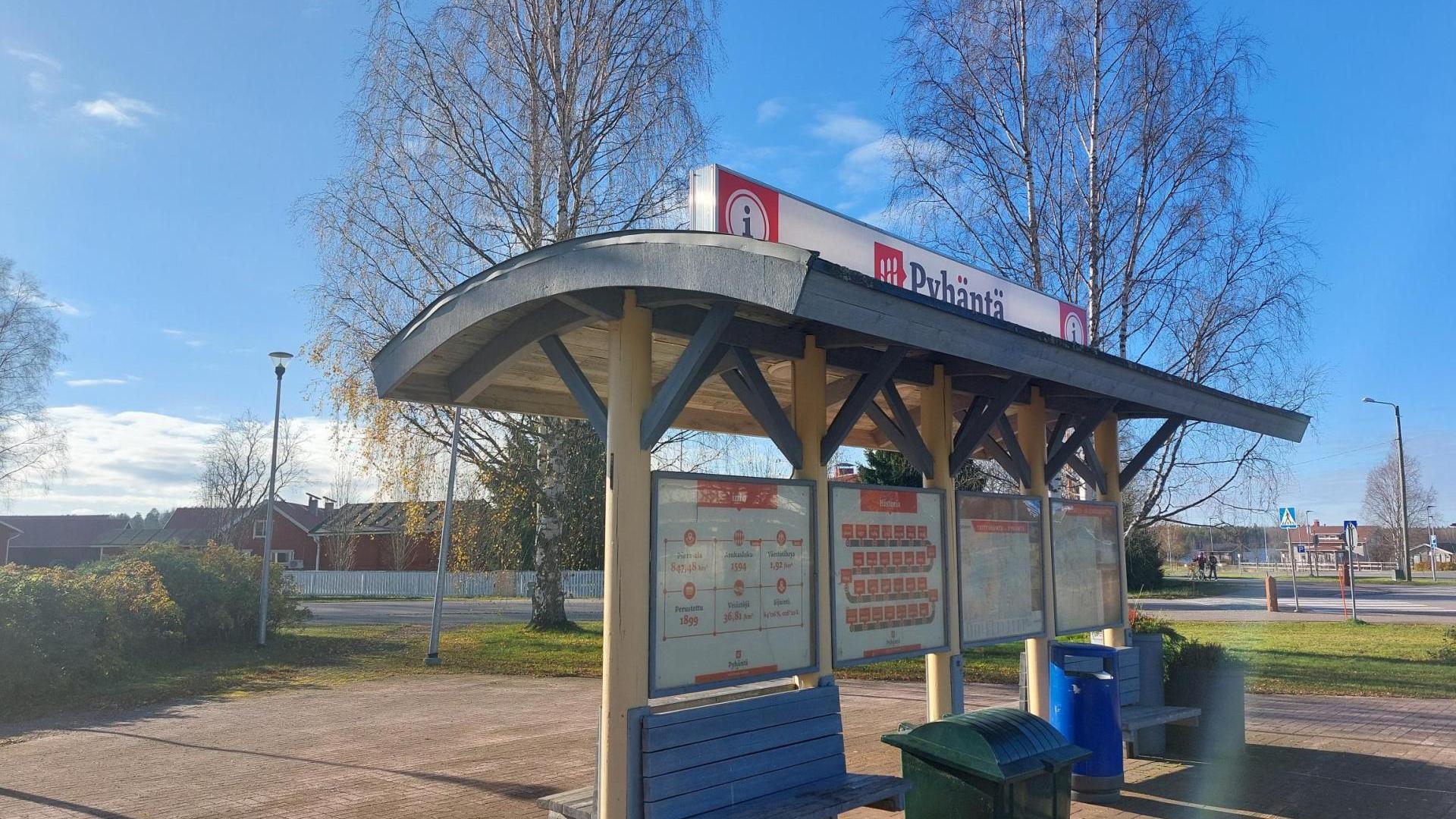 kuva hiekotushiekan noutopisteestä