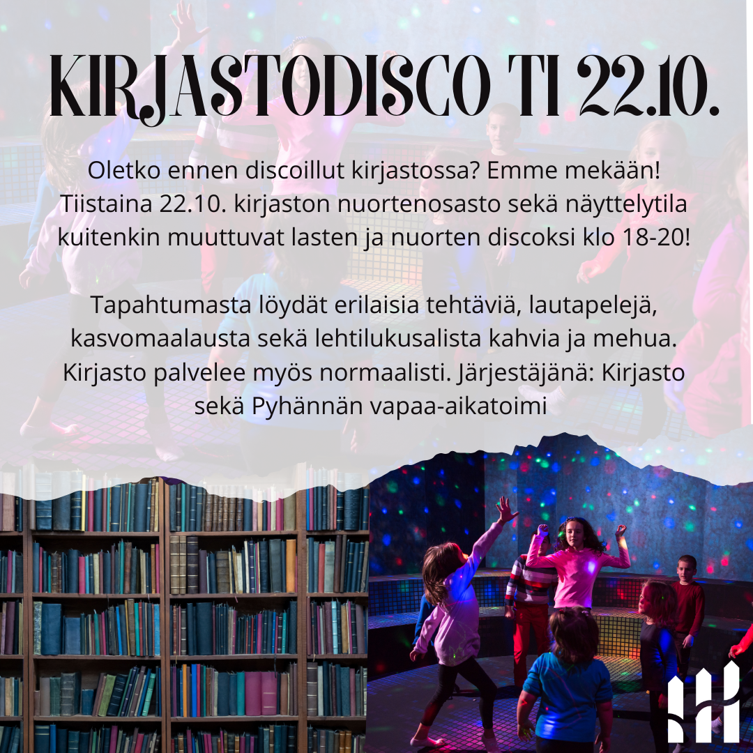 kirjastodiscon mainos 