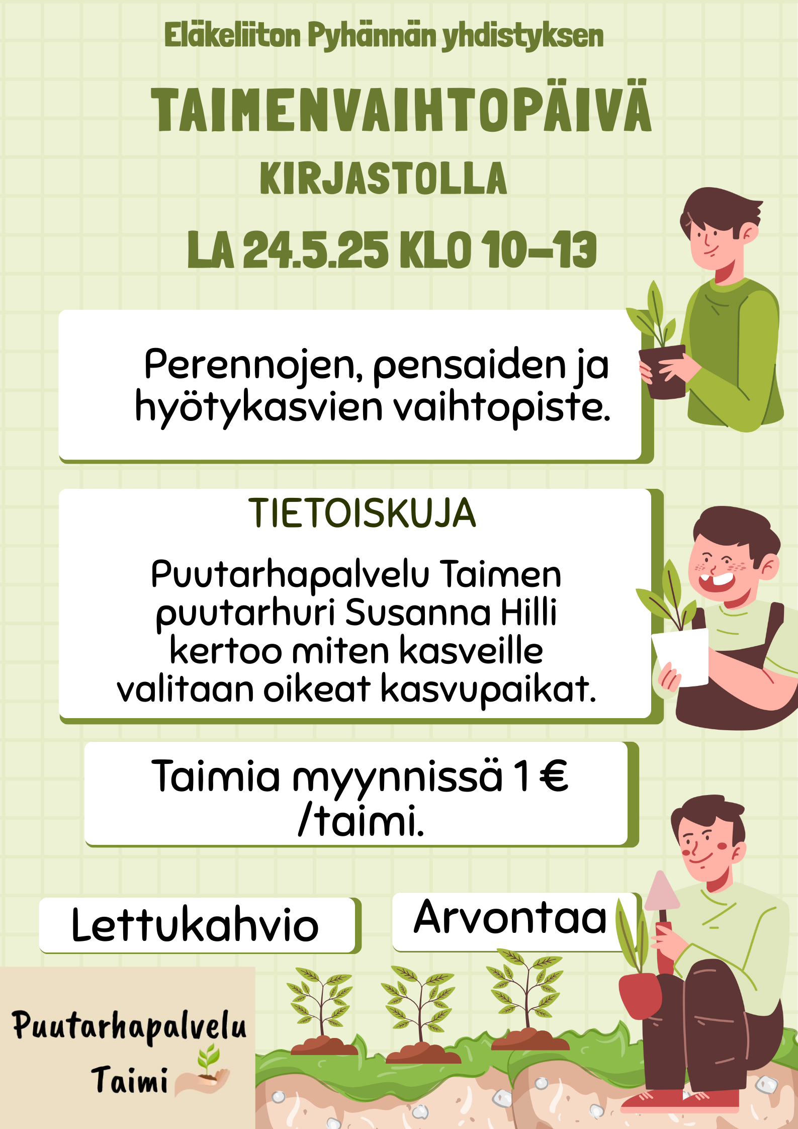 Eläkeliiton Pyhännän yhdistyksen Taimenvaihtopäivä
