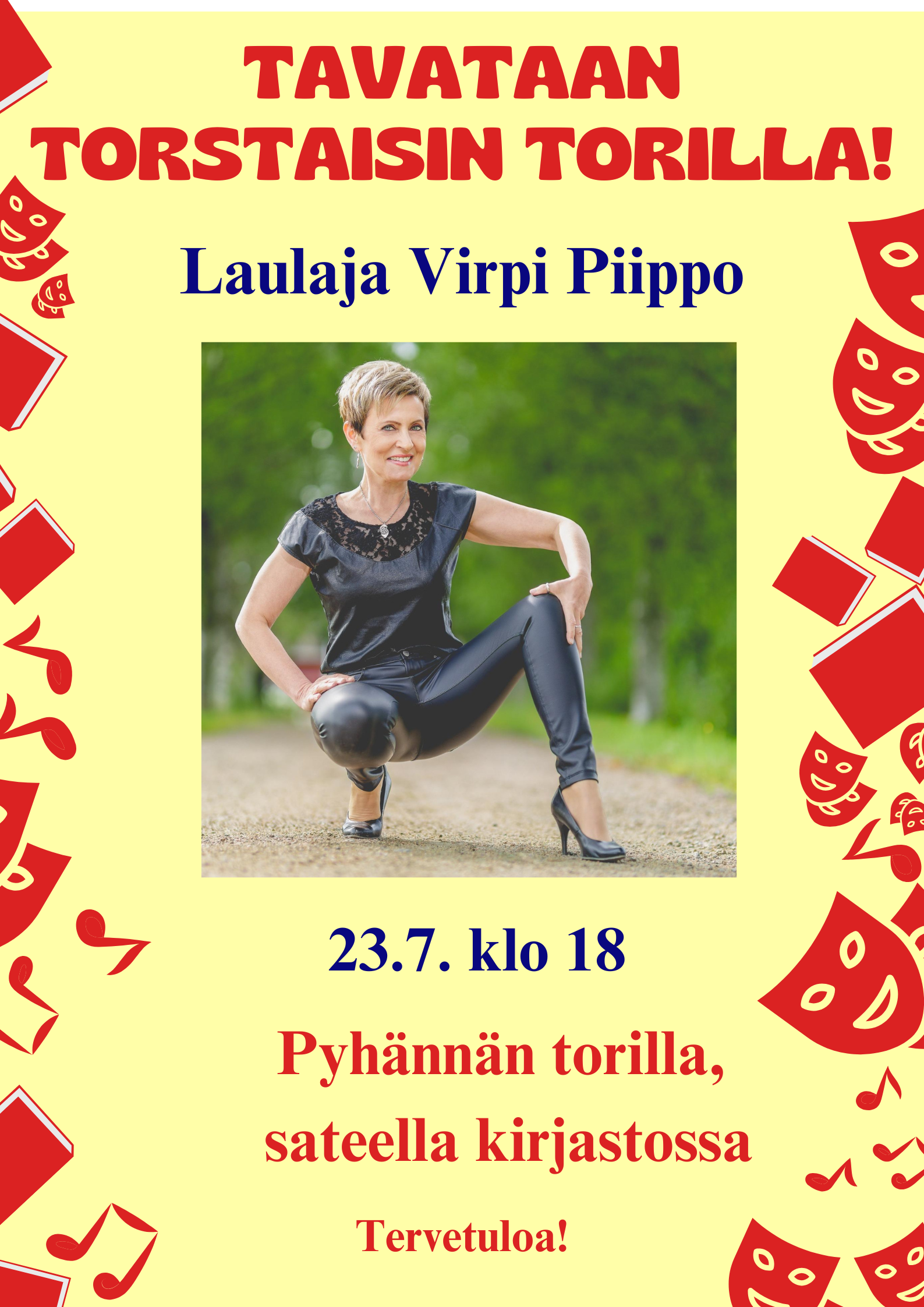 Laulaja Virpi Piippo
